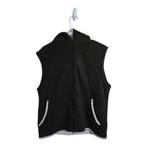 KUHL Vest Women XL Brown Alfpaca Fleece Full-Zip Gorpcore Workwear Outdoors